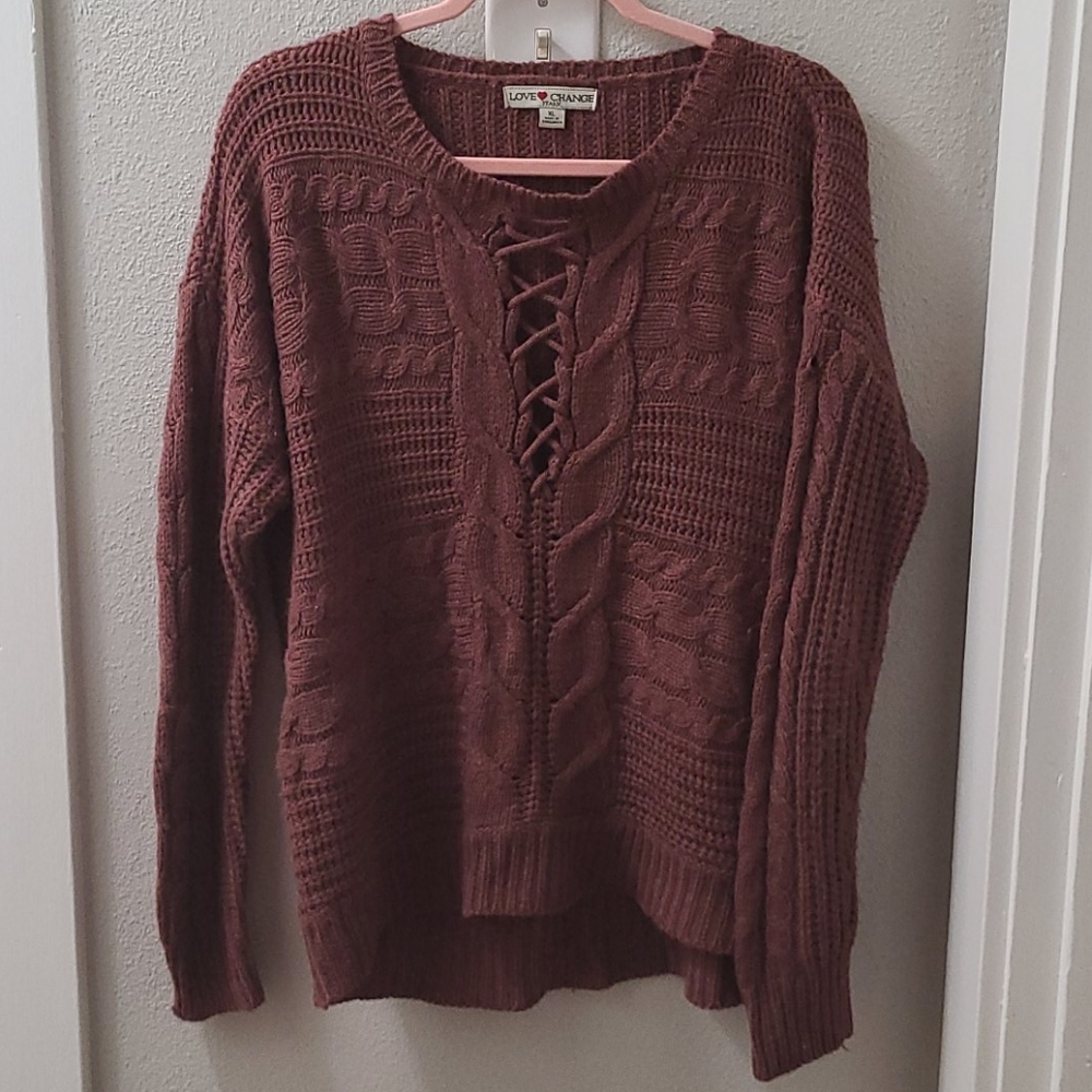 Maroon Sweater